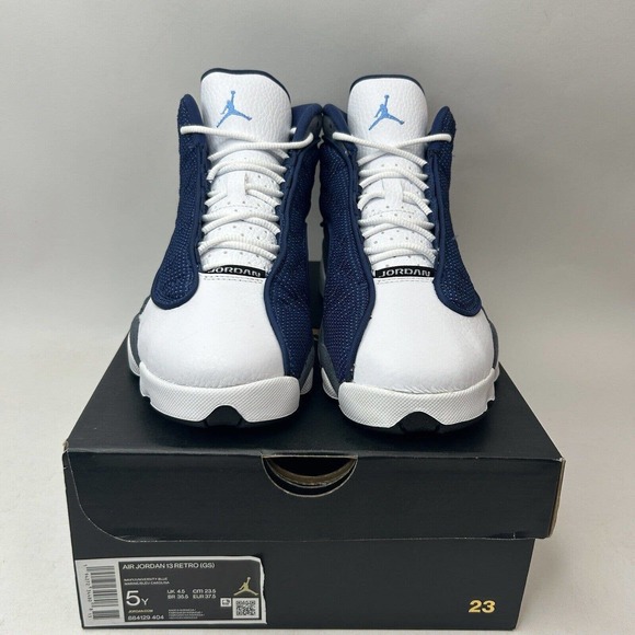 Nike Shoes Air Jordan 13 Retro GS “Navy Flint” 2023 - Picture 2 of 5
